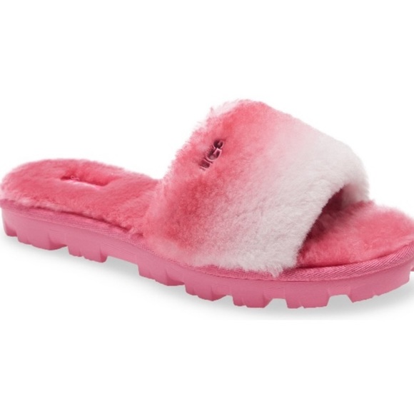 UGG Shoes - NWB UGG  Cozette pink gradient shearling slippers